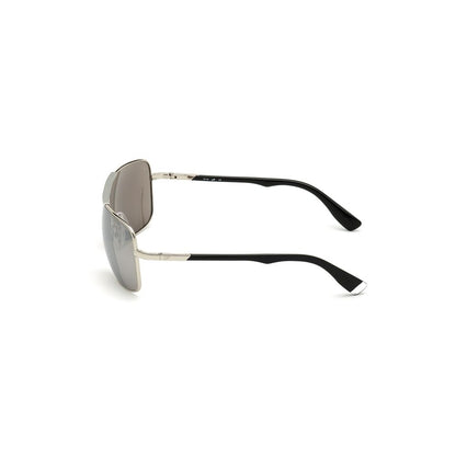 WEB EYEWEAR Gray Metal Sunglasses – Stylish, UV Protected