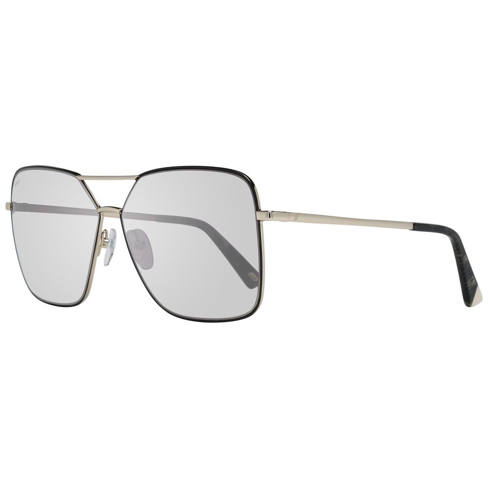 WEB EYEWEAR Women’s Sunglasses – Gold Metal Frame, Grey Lenses