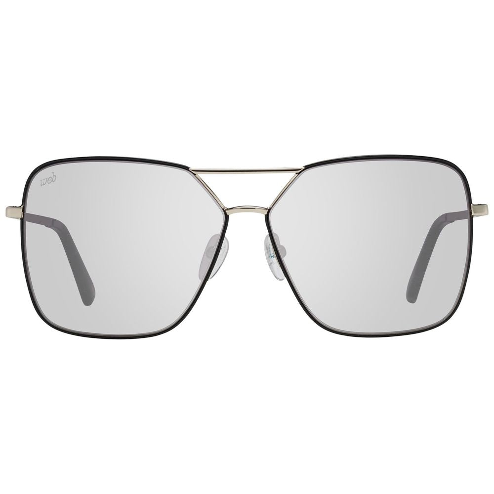 WEB EYEWEAR Women’s Sunglasses – Gold Metal Frame, Grey Lenses