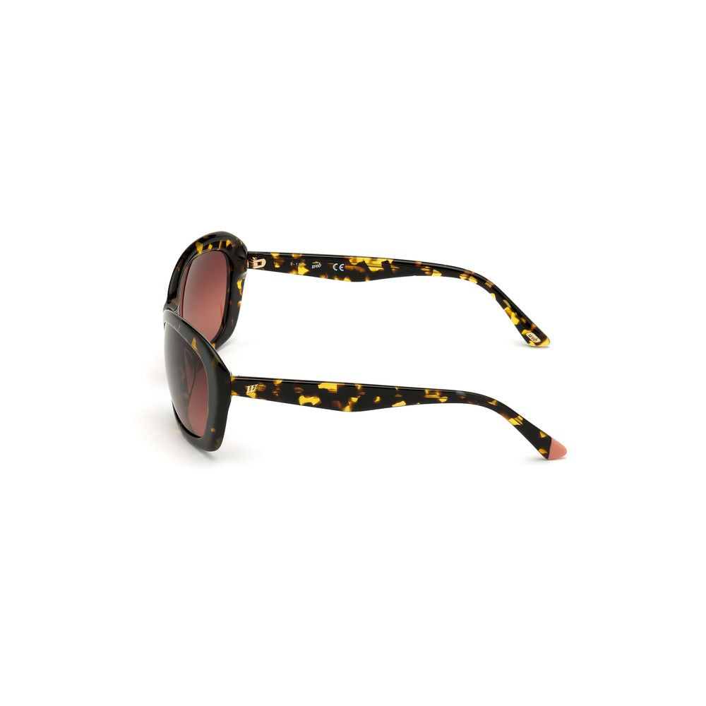 WEB EYEWEAR Women’s Sunglasses – Brown Gradient Plastic Frame