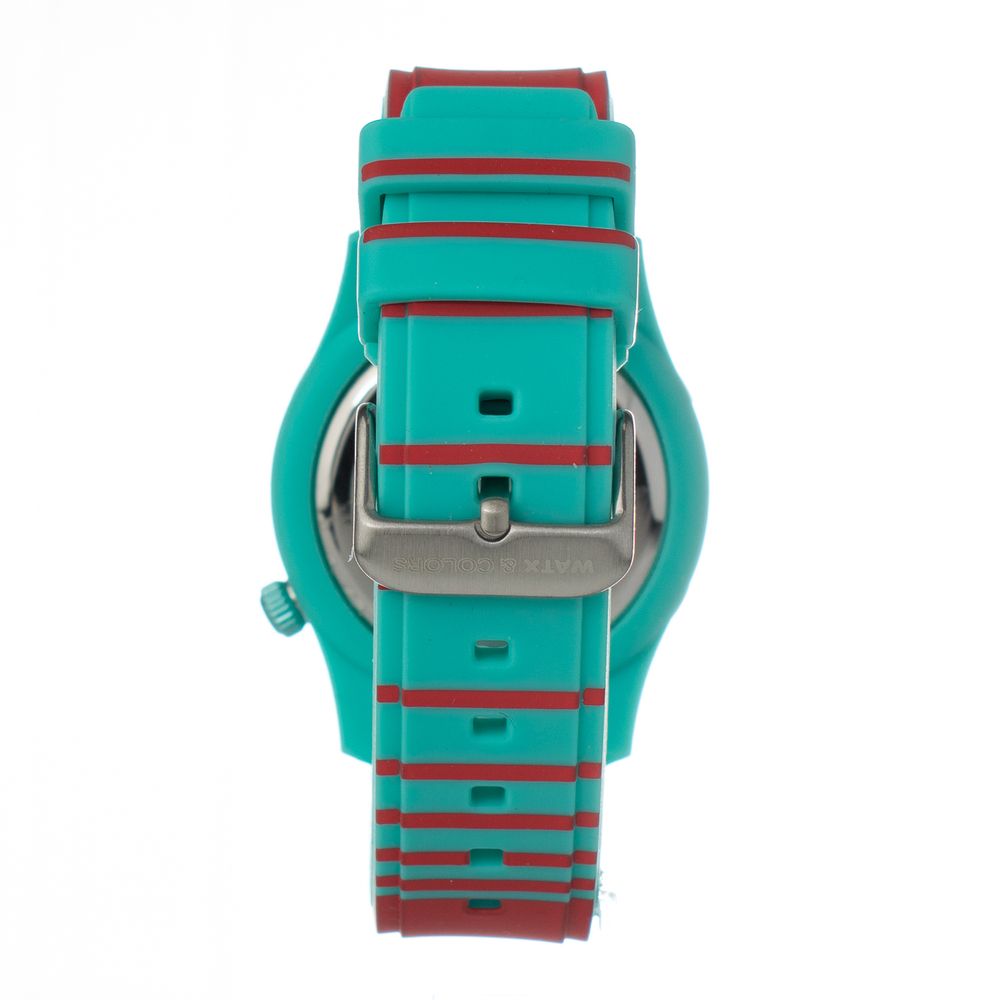 WATXANDCO Bicolor Synthetic Sport Watch - Green Dial Edition