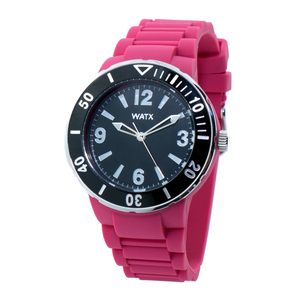 WATXANDCO Multicolor Rubber Sport Watch - Stylish & Functional
