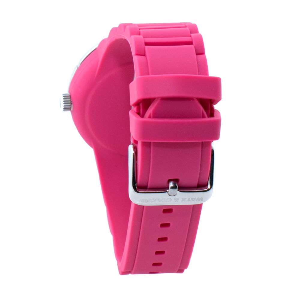 WATXANDCO Multicolor Rubber Sport Watch - Stylish & Functional