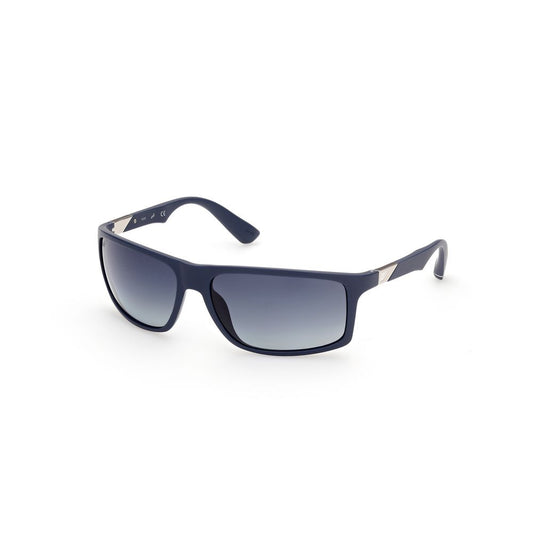WEB EYEWEAR Men’s Sunglasses – Blue Acetate Frame, Polarized Lenses