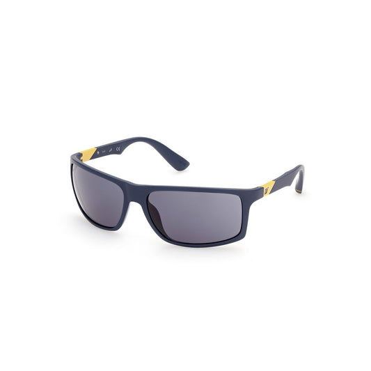 WEB EYEWEAR Blue Acetate Sunglasses – Stylish Square Design