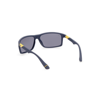 WEB EYEWEAR Blue Acetate Sunglasses – Stylish Square Design