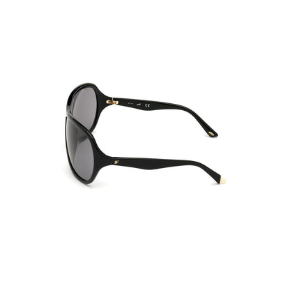 WEB EYEWEAR Women’s Sunglasses – Black Plastic Frame, Grey Lenses