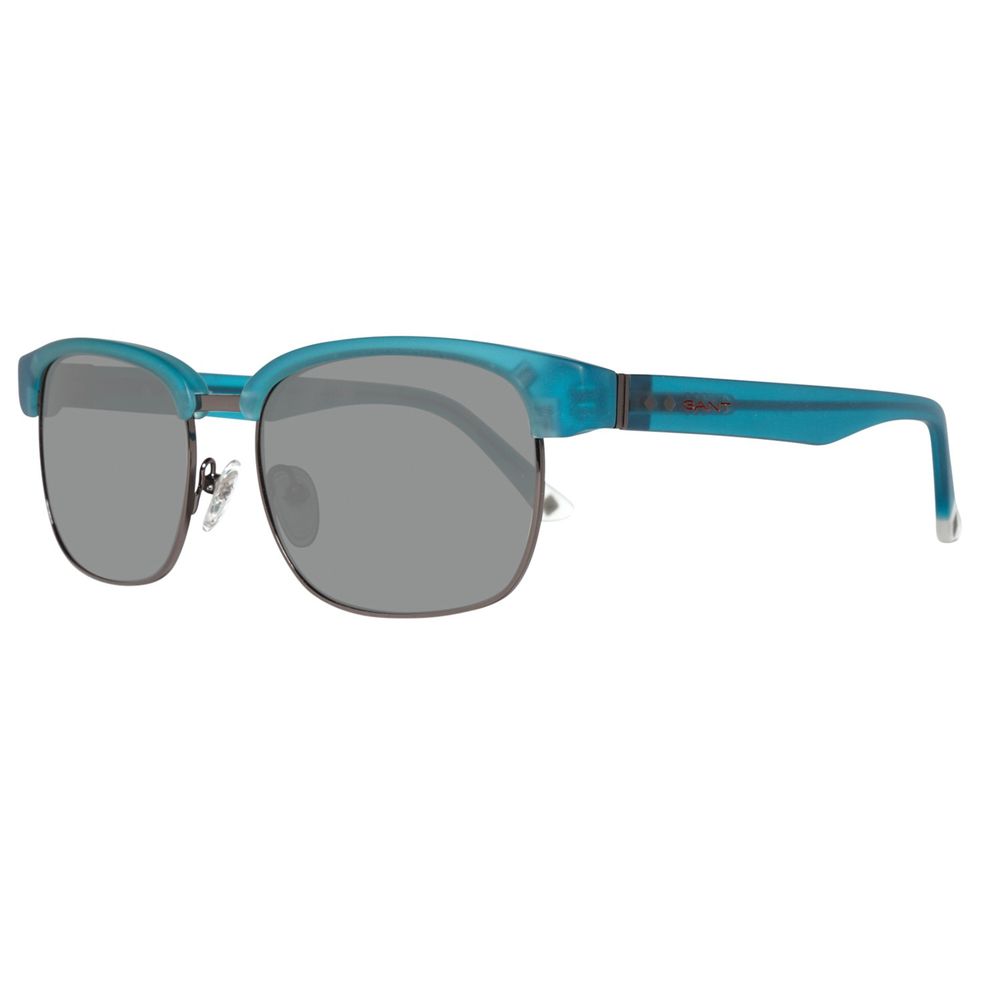 Gant Men's Sunglasses – Blue Metal Frame, Full UV Protection