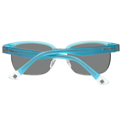 Gant Men's Sunglasses – Blue Metal Frame, Full UV Protection