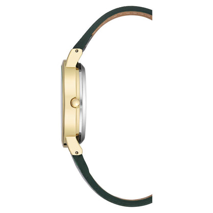 Juicy Couture Women’s Watch, Bicolor Plastic Design, Green Bracelet