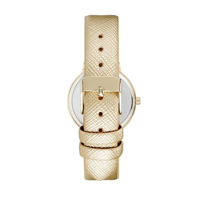 Juicy Couture Women’s Watch, Golden Dial, Gold Plastic Bracelet