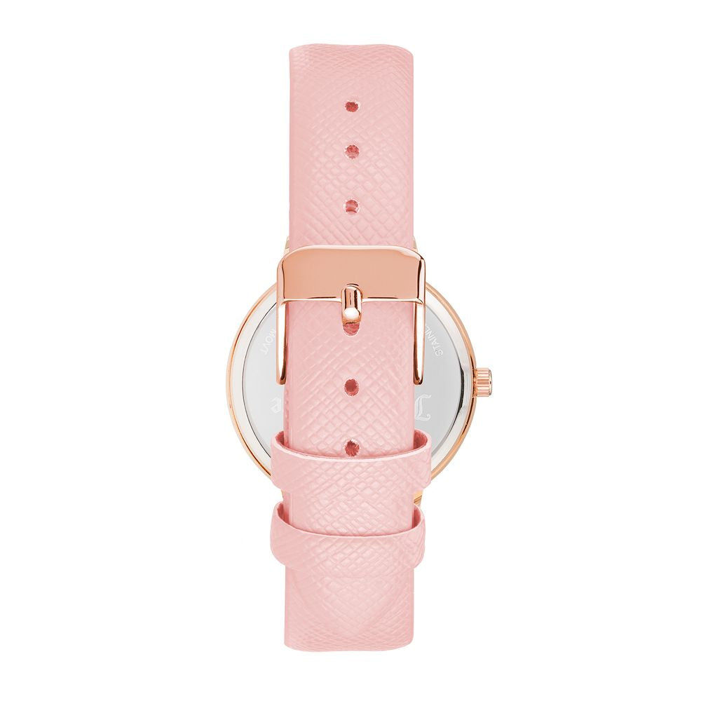 Juicy Couture Women’s Watch, Pink Dial, Pink Plastic Strap