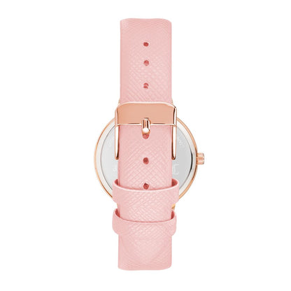Juicy Couture Women’s Watch, Pink Dial, Pink Plastic Strap