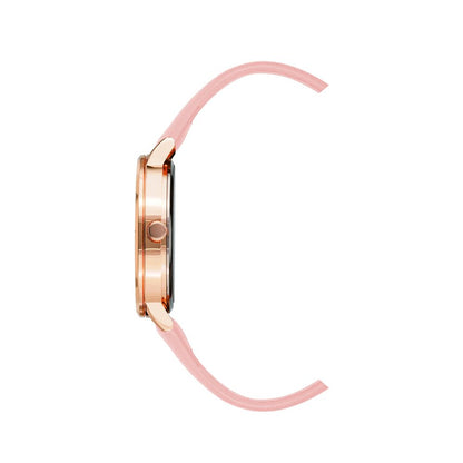 Juicy Couture Women’s Watch, Pink Dial, Pink Plastic Strap