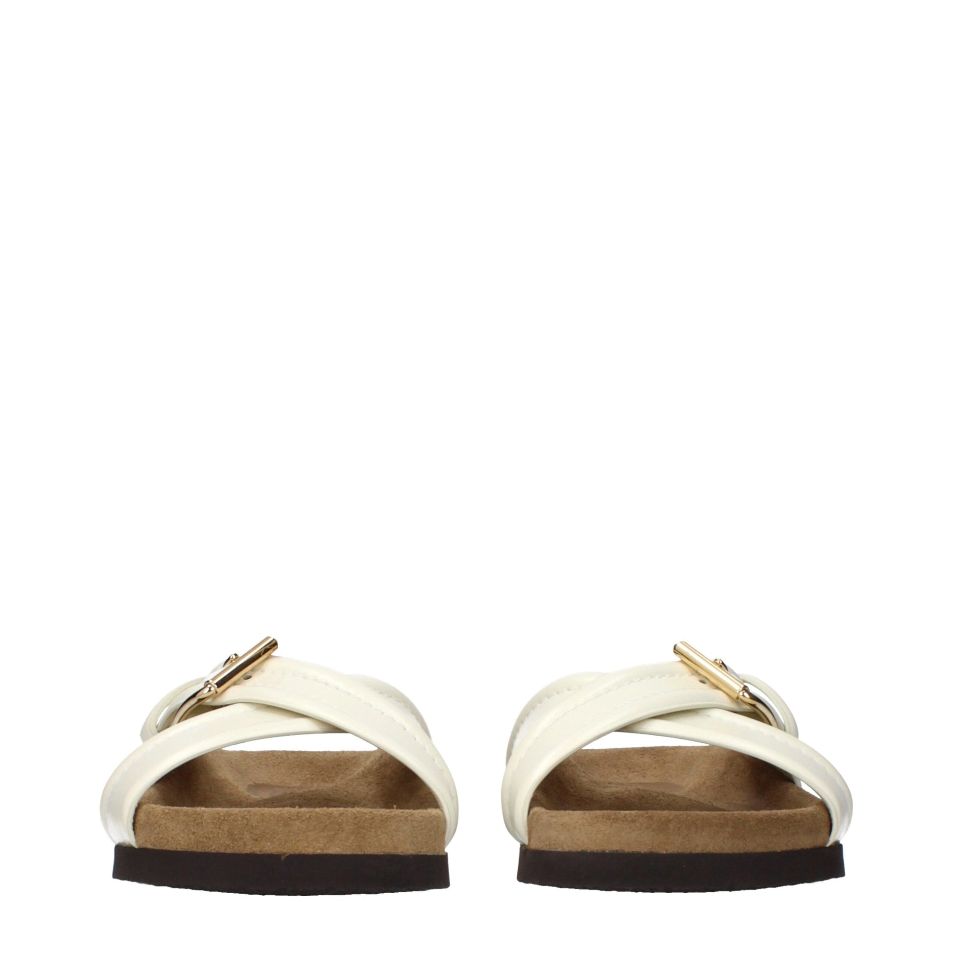 Valentino Garavani Beige Leather Slippers - Elevate Your Style with Timeless Elegance