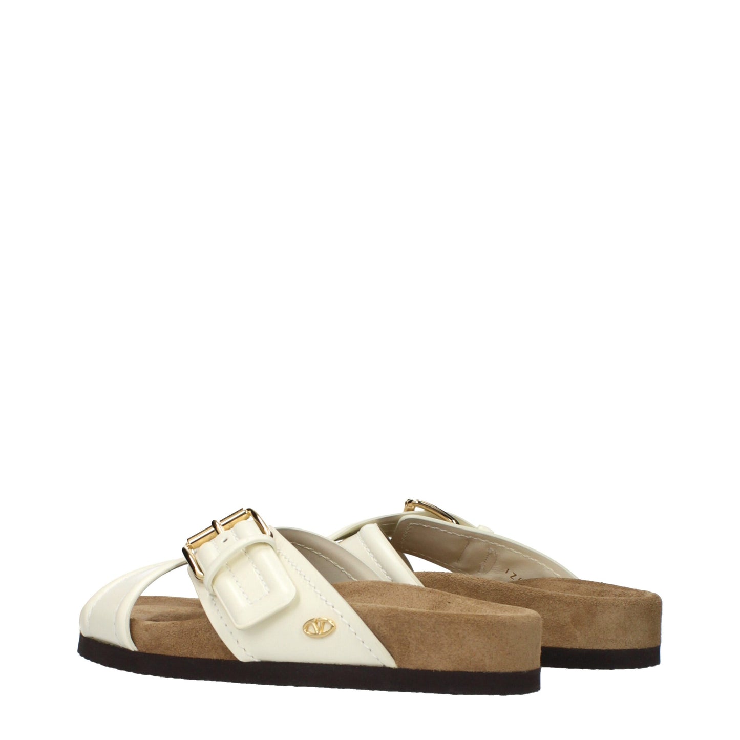 Valentino Garavani Beige Leather Slippers - Elevate Your Style with Timeless Elegance