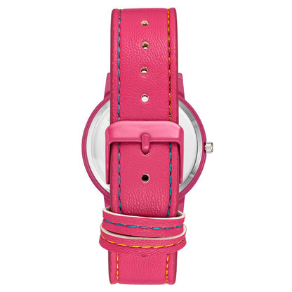 Juicy Couture Women’s Watch, Pink Dial, Pink Plastic Bracelet
