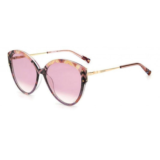 Missoni Gold Plastic Sunglasses - MIS-0004SOB3