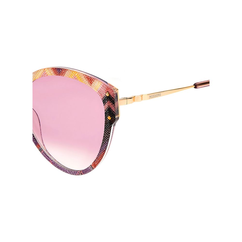 Missoni Gold Plastic Sunglasses - MIS-0004SOB3