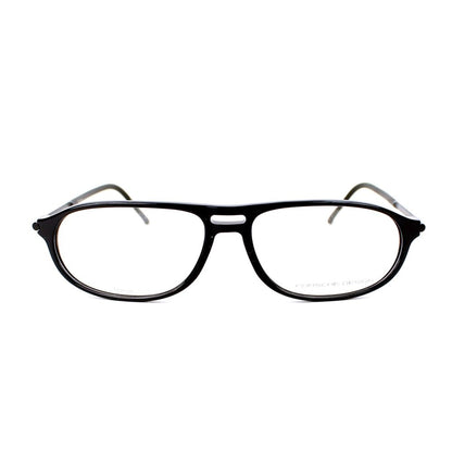 Porsche Men’s Black Optical Glasses – Square Frame, 58mm