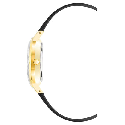 Juicy Couture Women’s Watch, Black Dial, Black Plastic Strap