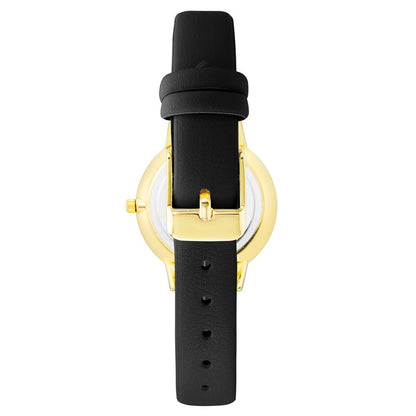 Juicy Couture Women’s Watch, Black Dial, Black Plastic Strap