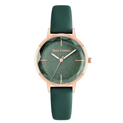 Juicy Couture Women’s Watch, Green Dial, Pink and Green Strap