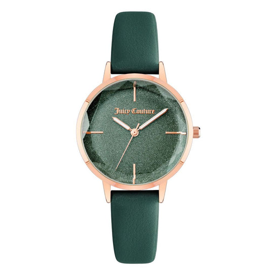 Juicy Couture Women’s Watch, Green Dial, Pink and Green Strap