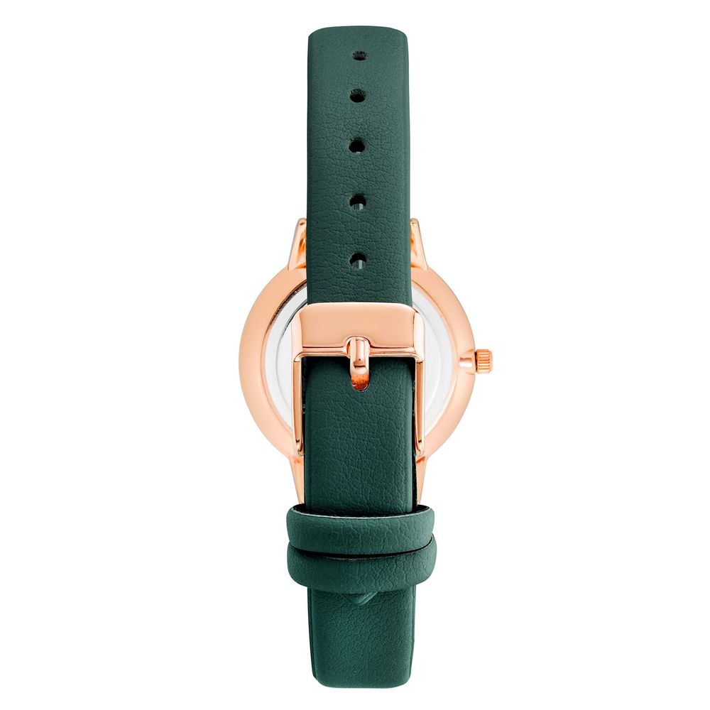 Juicy Couture Women’s Watch, Green Dial, Pink and Green Strap
