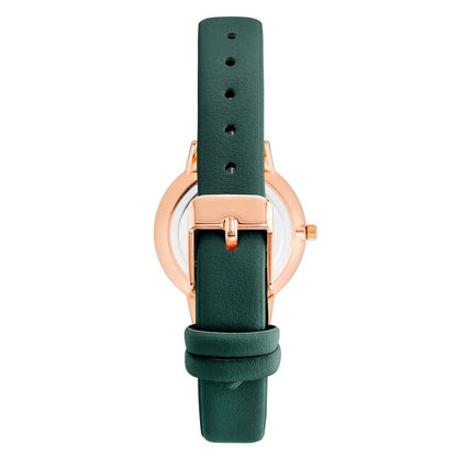 Juicy Couture Women’s Watch, Green Dial, Pink and Green Strap