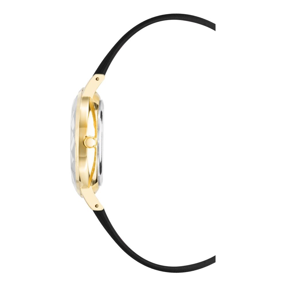 Juicy Couture Women’s Watch, Multicoloured Dial, Black Bracelet