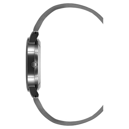 Juicy Couture Women’s Watch, Grey Dial, Grey Plastic Strap