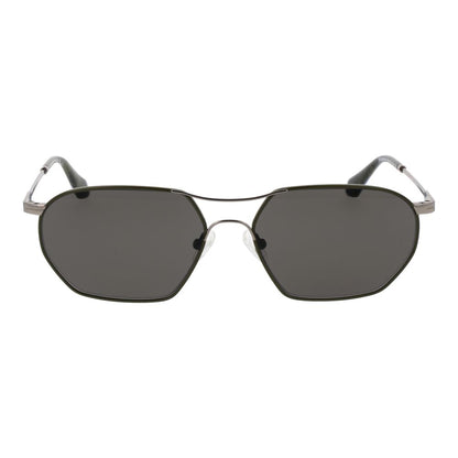 Replay Men’s Sunglasses – Green Metal Frame, Grey Lenses
