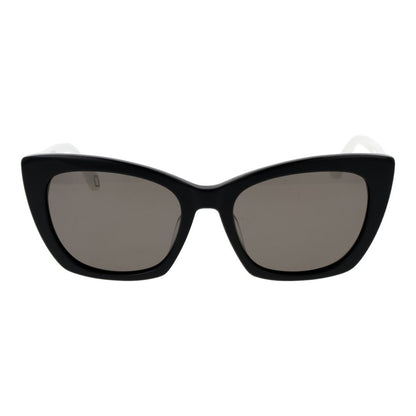 Replay Women’s Sunglasses – Black Cat Eye Frame, Grey Lenses
