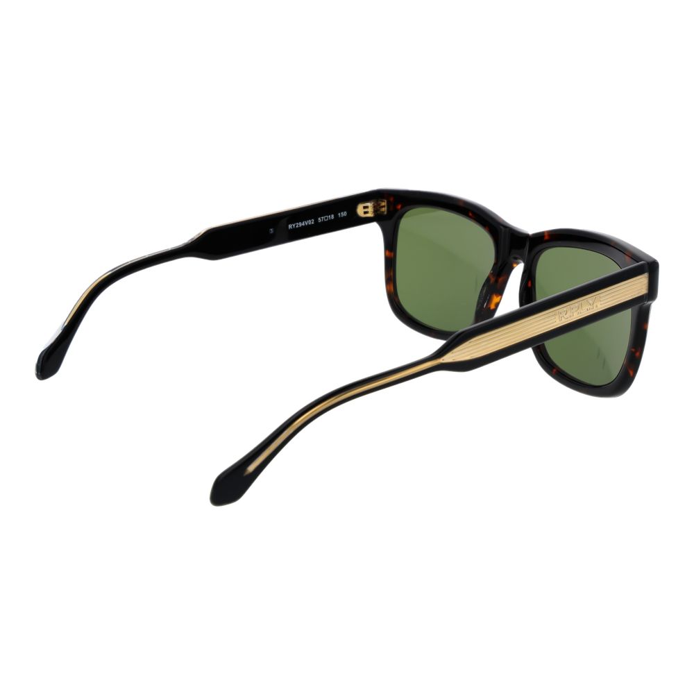 Replay Men’s Bicolor Sunglasses – Green Full-Rim Frame, Green Lenses
