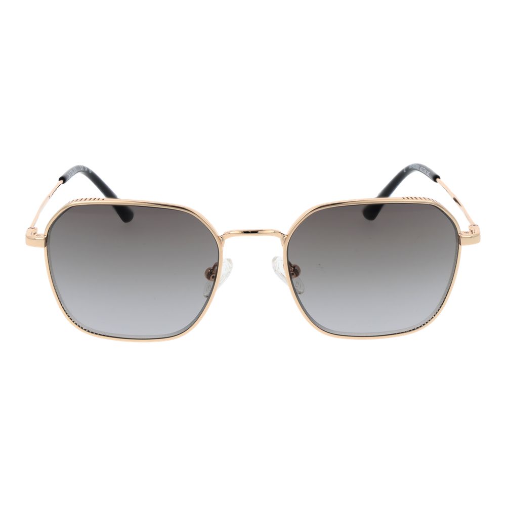 Replay Unisex Sunglasses – Rose Gold Metal Frame, Grey Gradient Lenses