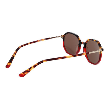Replay Unisex Sunglasses – Brown Plastic Frame, Brown Lenses