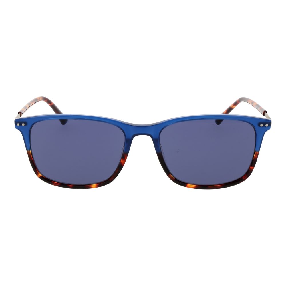 Replay Men’s Sunglasses – Brown Full-Rim Frame, Blue Lenses