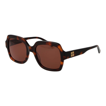 Replay Women’s Sunglasses – Brown Square Frame, Brown Lenses
