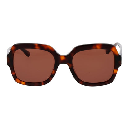 Replay Women’s Sunglasses – Brown Square Frame, Brown Lenses