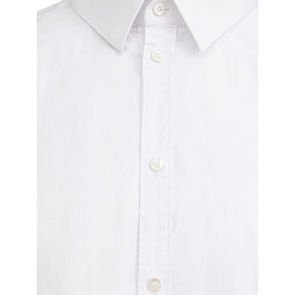Dolce & Gabbana White Cotton Dress Shirt: Timeless Elegance Redefined