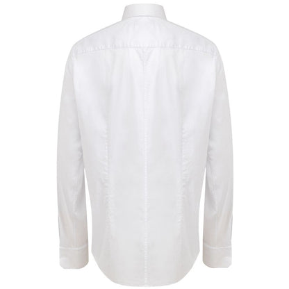 Dolce & Gabbana White Cotton Dress Shirt: Timeless Elegance Redefined