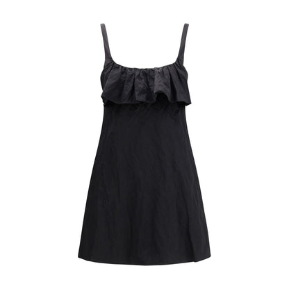 Chloé Black Cotton Mini Dress