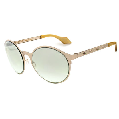 MILA ZB Women’s Sunglasses – Gold Metal Frame, 55mm Lenses