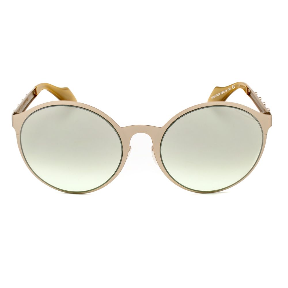MILA ZB Women’s Sunglasses – Gold Metal Frame, 55mm Lenses