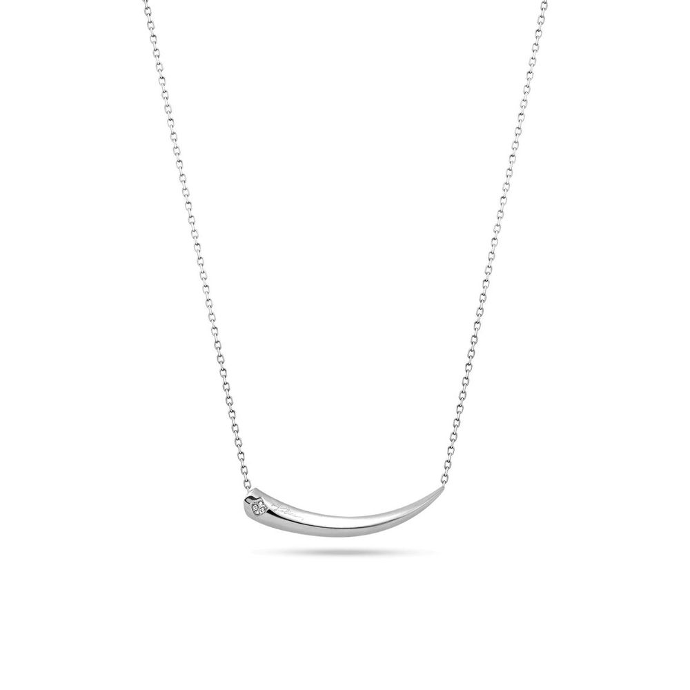 Police Gray Stainless Steel Necklace for Women - PEJLN2213101