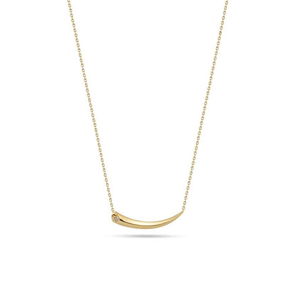 Police Gold Stainless Steel Necklace for Women