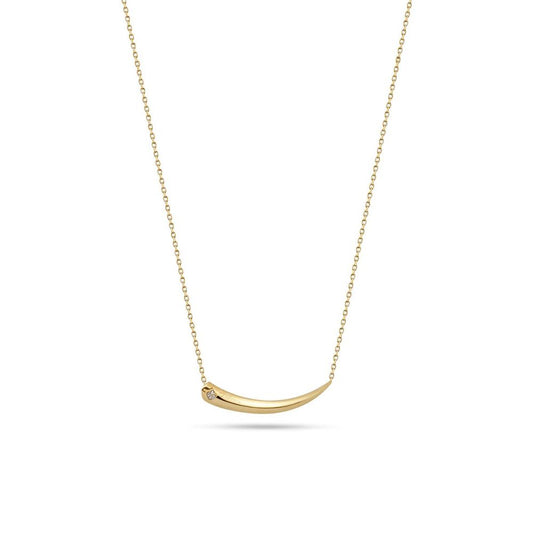 Police Gold Stainless Steel Necklace for Women