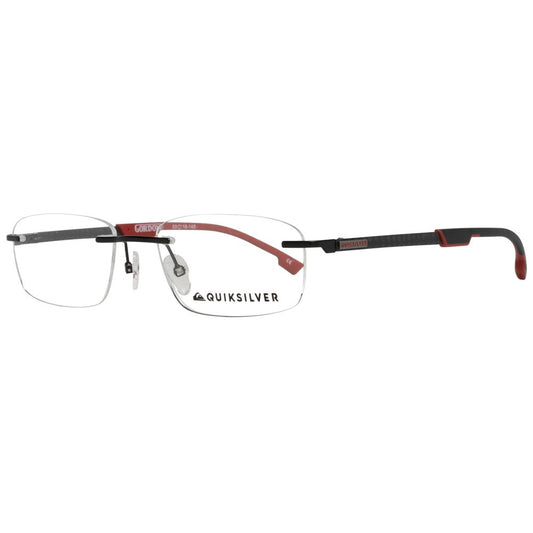 QUIKSILVER Grey Metal Glasses – Square Frame, 53mm