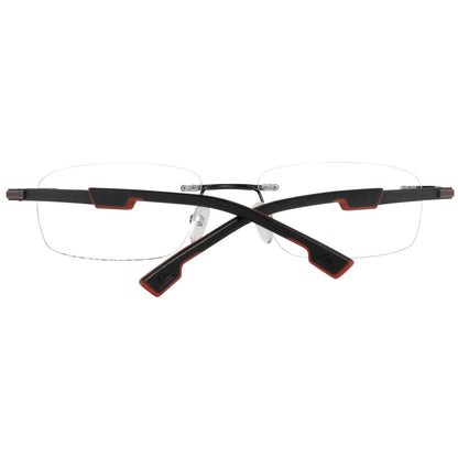QUIKSILVER Grey Metal Glasses – Square Frame, 53mm